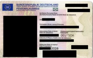 Kaufen Sie einen voll ausgestatteten deutschen Personalausweis