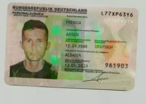 Kaufen Sie einen deutschen Personalausweis