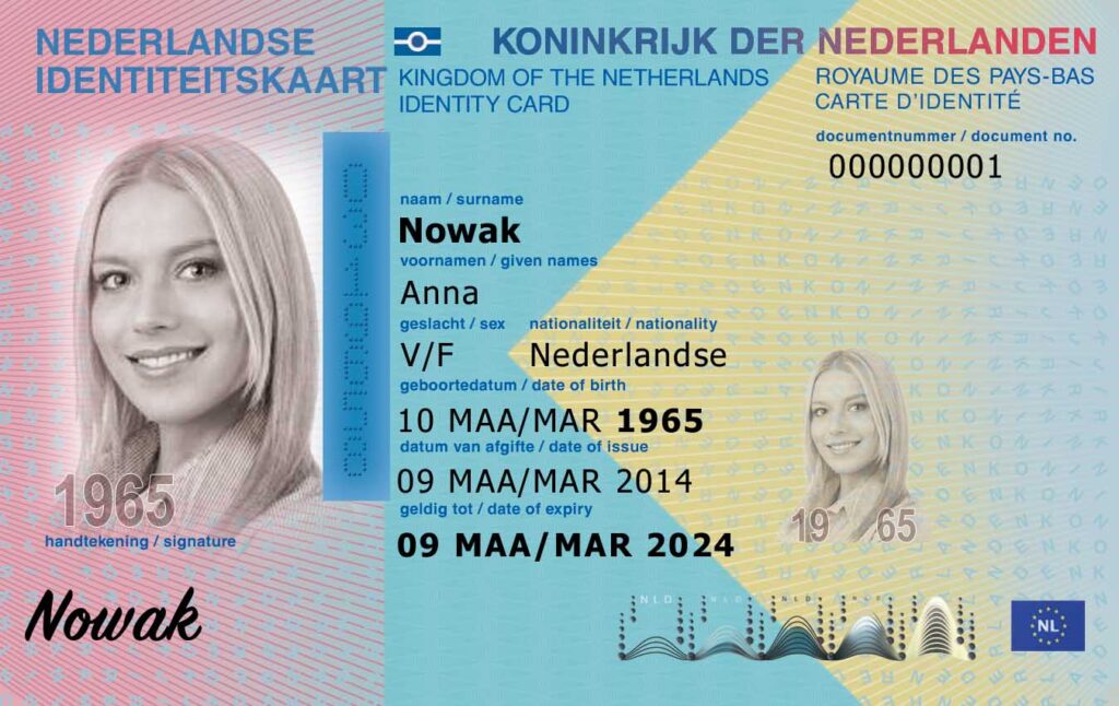 Kaufen Sie einen echten/gefälschten niederländischen Personalausweis